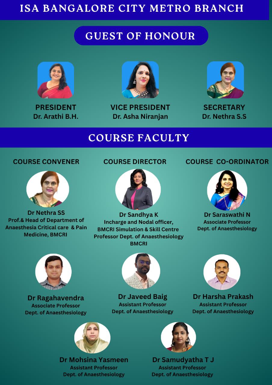 ISA Bangalore City Metro Branch